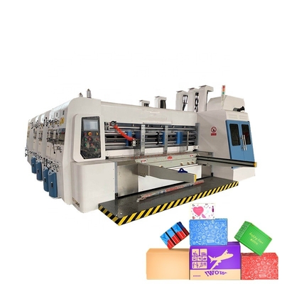 De Druk die van Flexo van de golfkartondoos Machine maken voor Dozen tot Karton 2 de Drukmachine van Kleurenflexo maken